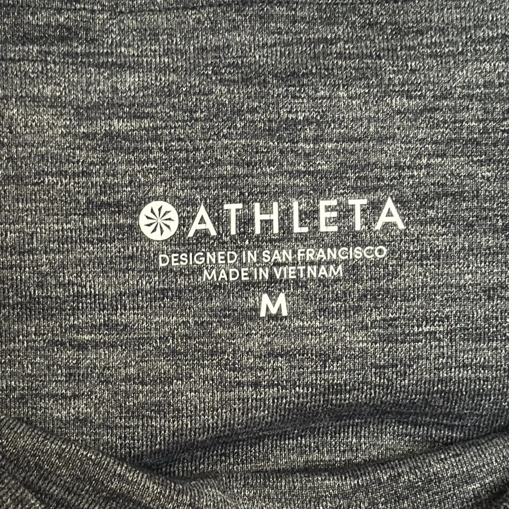 Athleta Women's Gray Excursion Hybrid Leggings Size Medium - Picture 2 of 6